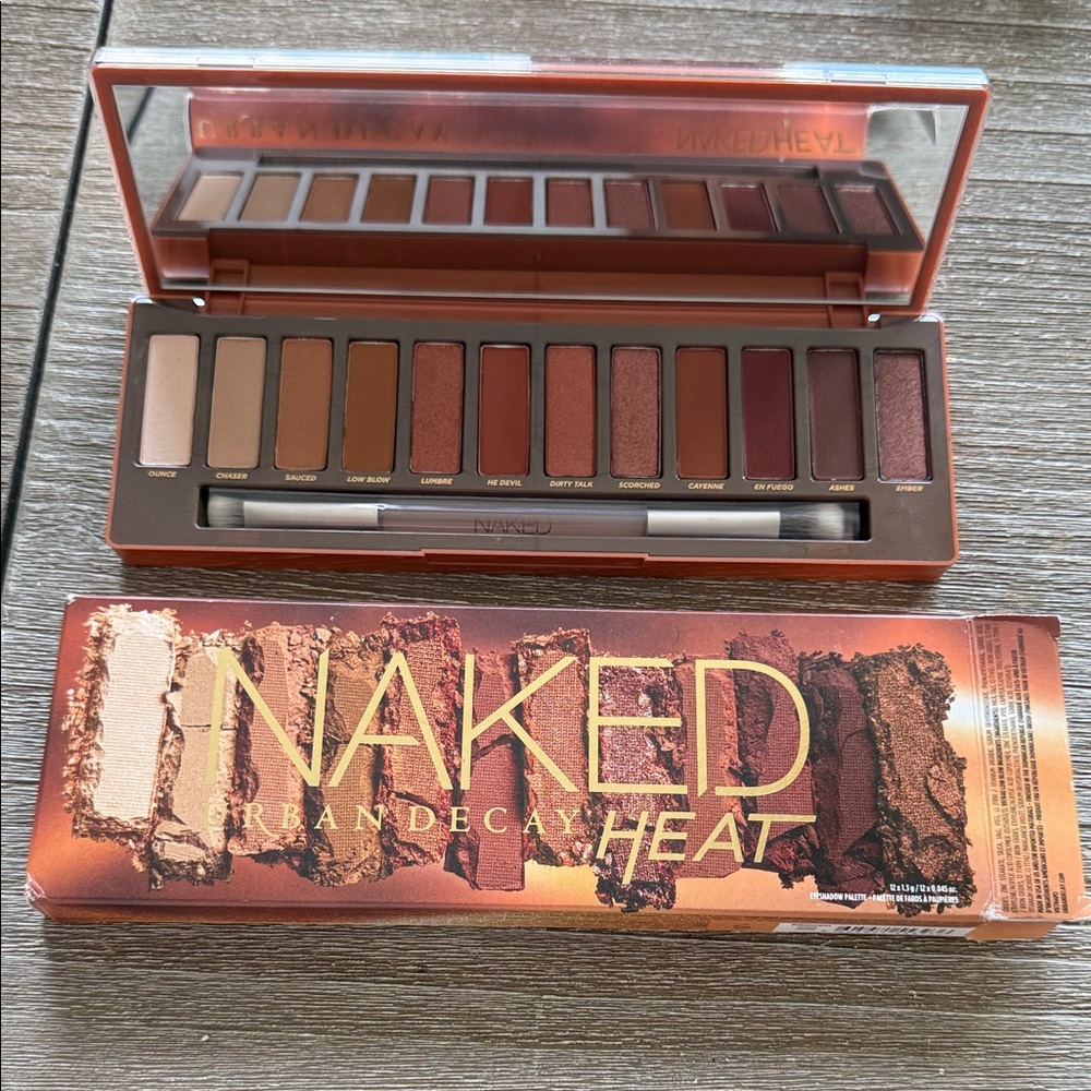NIB Urban Decay Naked HEAT eyeshadow pallete